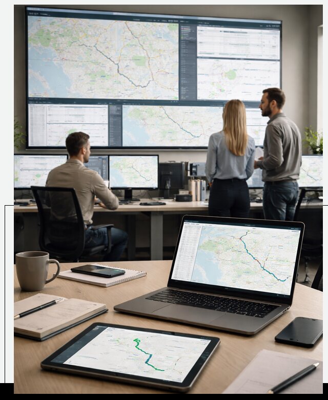 Трекинг грузов и Fleet Management, мониторинг автопарка в Угличе