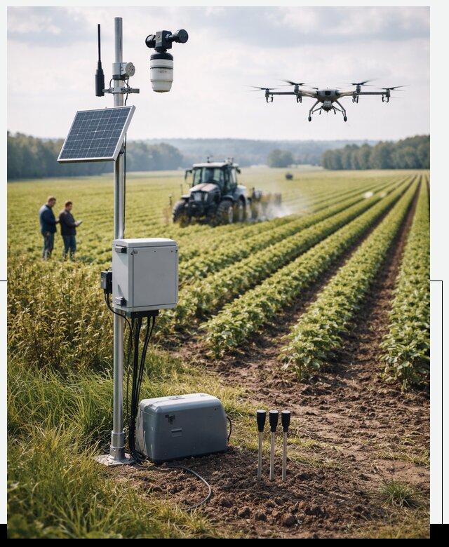 Разработка IoT мониторинга полей в Угличе от 8857 р. | АвикейГлч